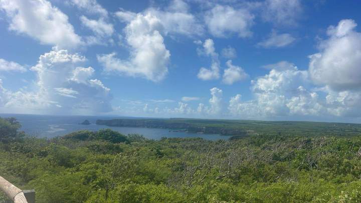Paysage marin Guadeloupe