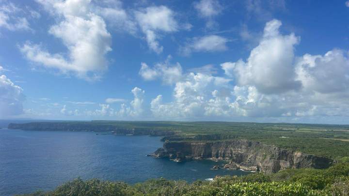 Paysage marin Guadeloupe